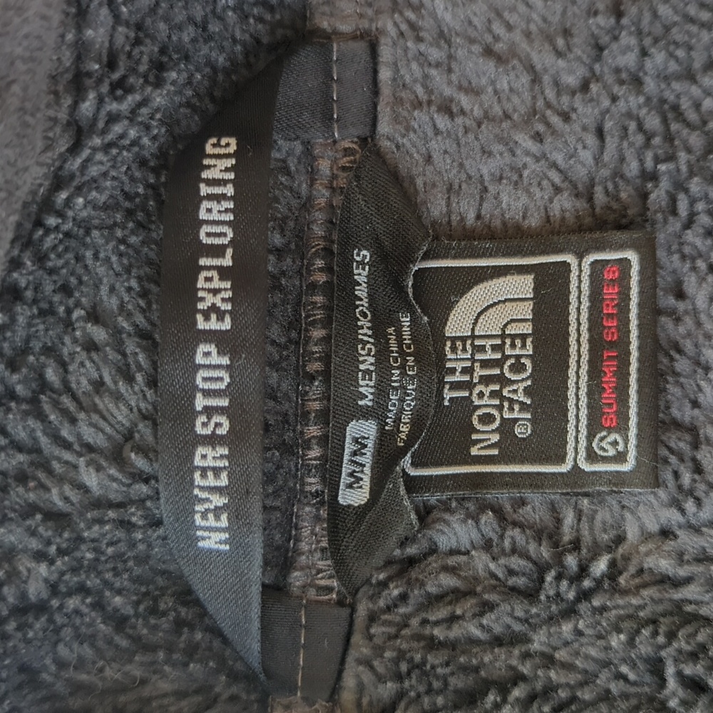 The North Face Apex Polartec Summit Series Jacket MEDIUM Blue Gray Pockets - Picture 2 of 16
